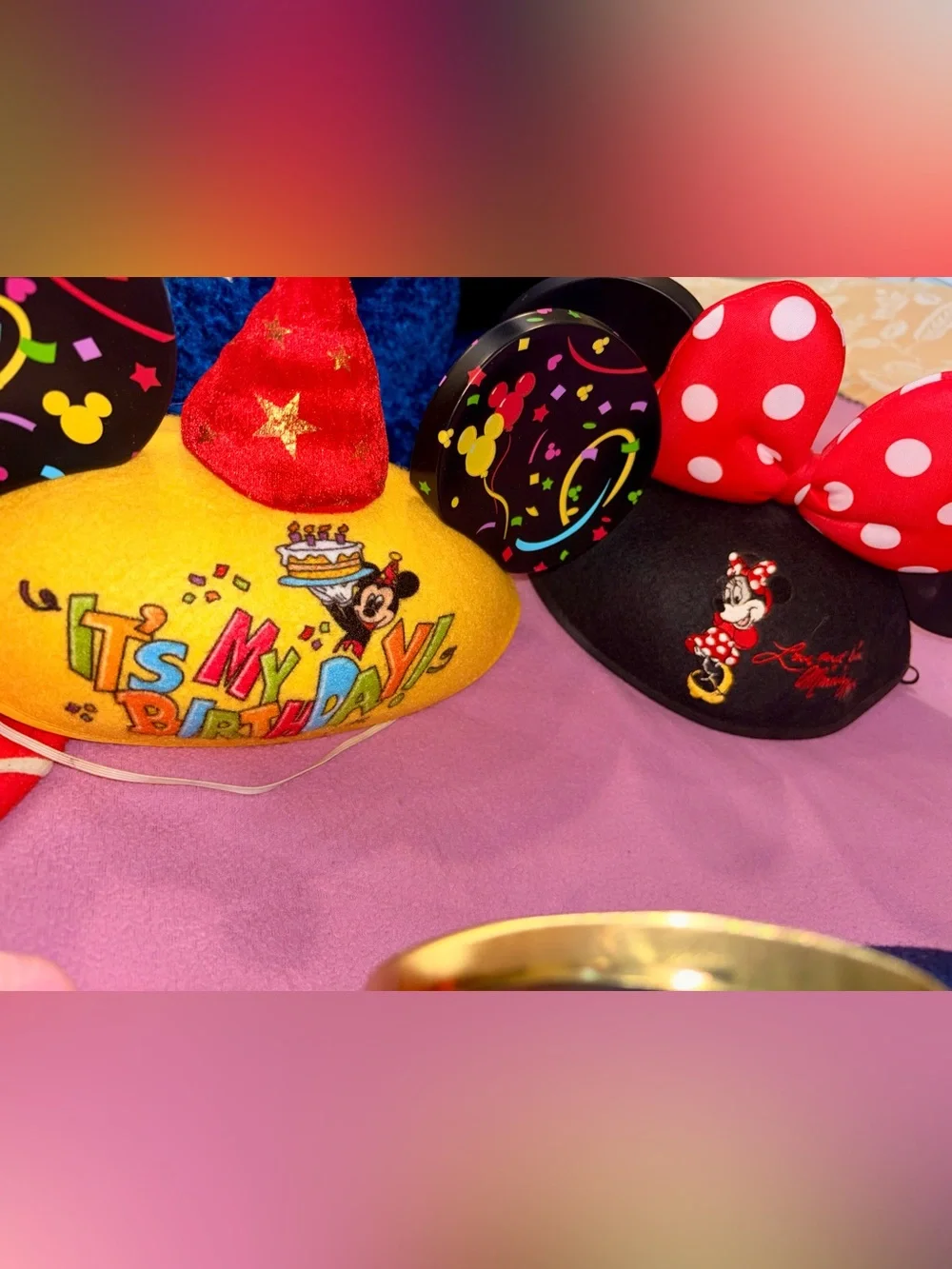 ✨ MAGICAL LOT! 17 Authentic Disney Parks Ear Hats & Minnie Headbands ✨ AMAZING